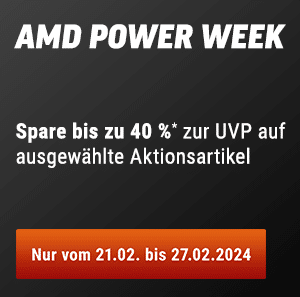 💻 AMD Power Week: bis zu 40% Rabatt auf über Notebooks