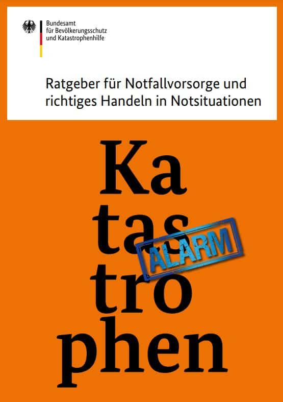 Ratgeber fuer Notfallvorsorge und richtiges Handeln in Notsituationen