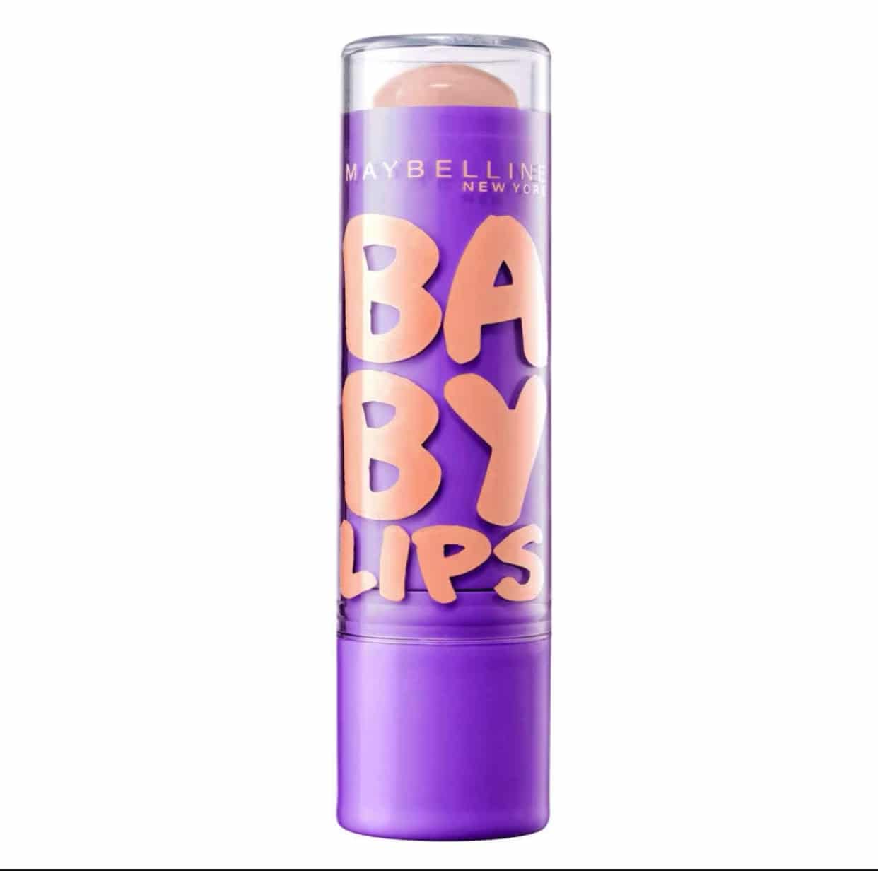5 1,46€(statt Peach Baby Lippenpflege, New Feuchtigkeitsspendender Kiss, LSF20, 2,79€) mit Pflegebalsam Maybelline gfür Lips, York
