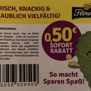 0,50€ Rabatt auf Salate von Florette