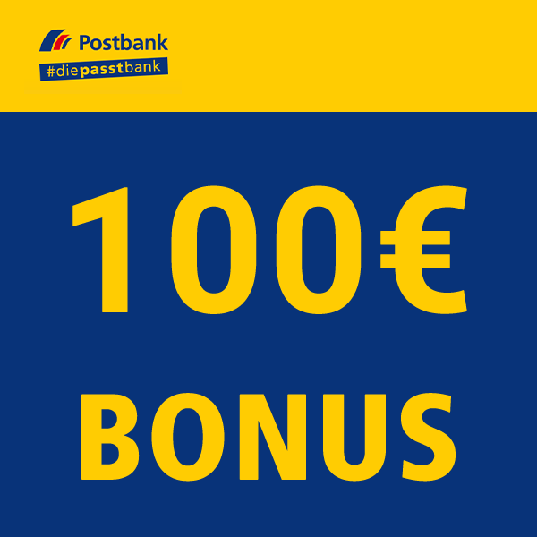 Thumbnail 🤩 Postbank: 100€ Bonus für Geschäftskonto (Business Giro)