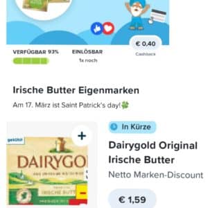 irische Butter Eigenmarke für 1,19 mit marktguru