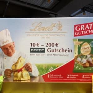 10€ - 200€ Gutschein von Depot beim Kauf von Lindt Aktionsbeutel