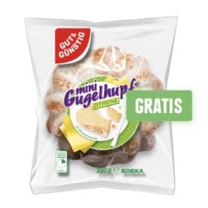 EDEKA-App: G&G Mini-Guglhupf gratis, 10 Euro Mindesteinkaufswert (EDEKA Nord)