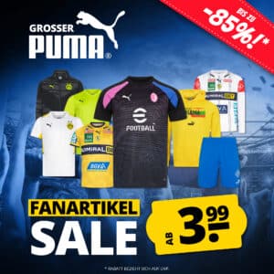 ⚽️ Puma Fanartikel-Sale: Jede Menge neue Deals - mit BVB, AC Mailand, DHB und mehr! 🤩