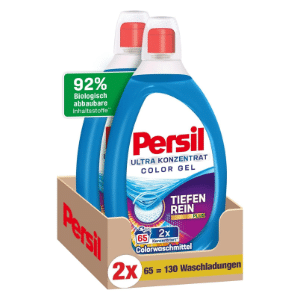 Persil Ultra Konzentrat Color Waschmittel 2 x 65 Waschladungen für 19,79€ (statt 31,36€)