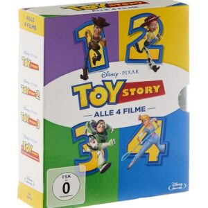 Disney Pixar - Toy Story 1 - 4 Film Box (Blu-ray) für 23,67€ statt 30,99€