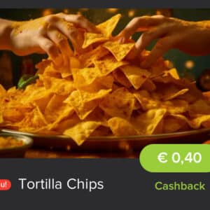 0,40€ Cashback auf Tortilla Chips bei Marktguru