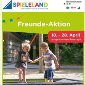 Ravensburger Spieleland Freunde Aktion Freikarte sichern (Dauerkarte notwendig)