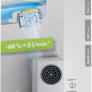 hansgrohe wassersparender Luftsprudler Wasserhahn, mit Durchflussbegrenzer 5 l/min, 2 Stück, M24x1 für 11,49€ (statt 14,45€)