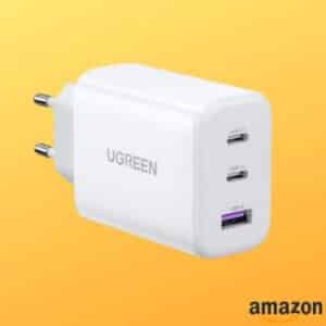 🤑 UGREEN USB-C Schnellladegerät 65W - 3 Geräte gleichzeitig laden! 🚀