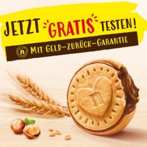 Nutella Biscuits gratis testen