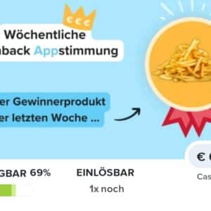 60 ct Cashback auf Pommes bei marktguru