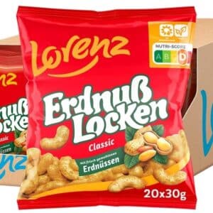 Lorenz Erdnusslocken Snack Pack, Sparabo mit Coupon, 8,48€