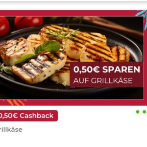 50 Cent auf Grillkäse mit Scondoo