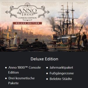 Anno 1800 Console Edition - Deluxe Edition (Xbox Series X / PlayStation 5) für 19,99€ statt 45,90€