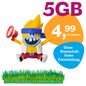 Lebara Prepaid Karte 📲 5GB LTE o2 Allnet für 4,99€ (4 Wochen) (50 Minuten in 50 Ländern telefonieren)