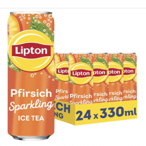 ✔️ 24x Lipton Ice Tea Sparkling für 13,40€ - nur 0,56€/Dose