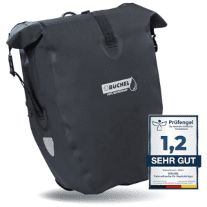 Büchel Fahrradtasche für Gepäckträger, 25.4 L, für nur 18,99€ 😃 100% wasserdicht - perfekt bei Regen! ☔