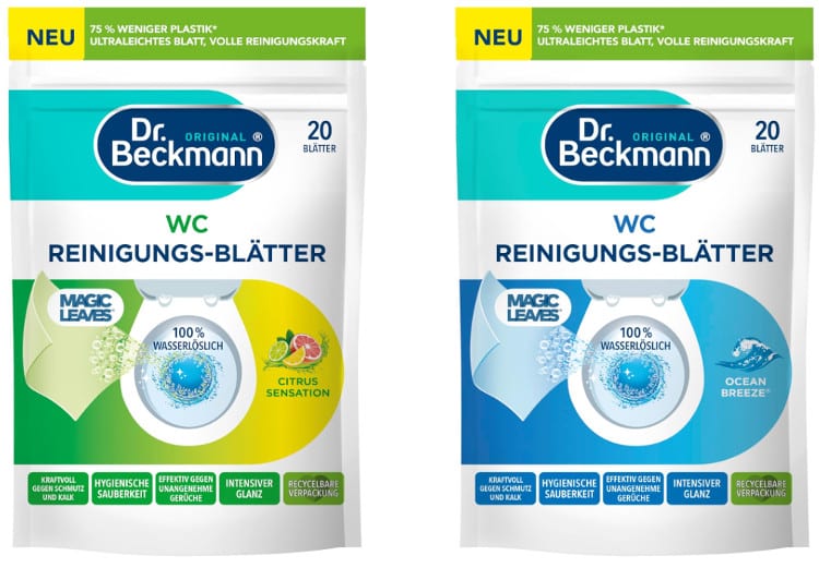 WC Reinungs-Blaetter von Dr. Beckmann