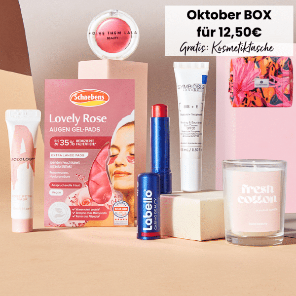 Thumbnail 🌺 Oktober Glossybox für 12,50€ (statt 18€) + GRATIS Box