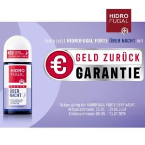 Hidrofugal Deo Geld-zurück-Garantie