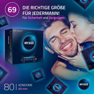 🍆 MY.SIZE Classic Kondome (80 Stück) für 34,95€ - 0,44€ pro Kondom