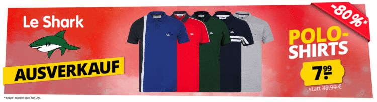 Le Shark Poloshirts