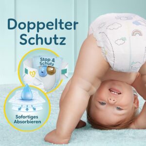 👶 Amazon: Pampers mit 10€ Rabatt z.B. Pampers Premium Protection Größe 6 für 42,15€ (statt 58€)