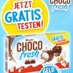 kinder Chocofresh GRATIS testen 😍