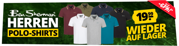 Ben Sherman Herren Polo-Shirts