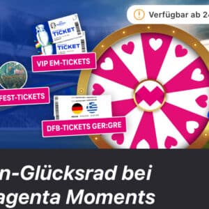 Magenta Moments: Fan Glücksrad: Tickets für Fußball EM gewinnen