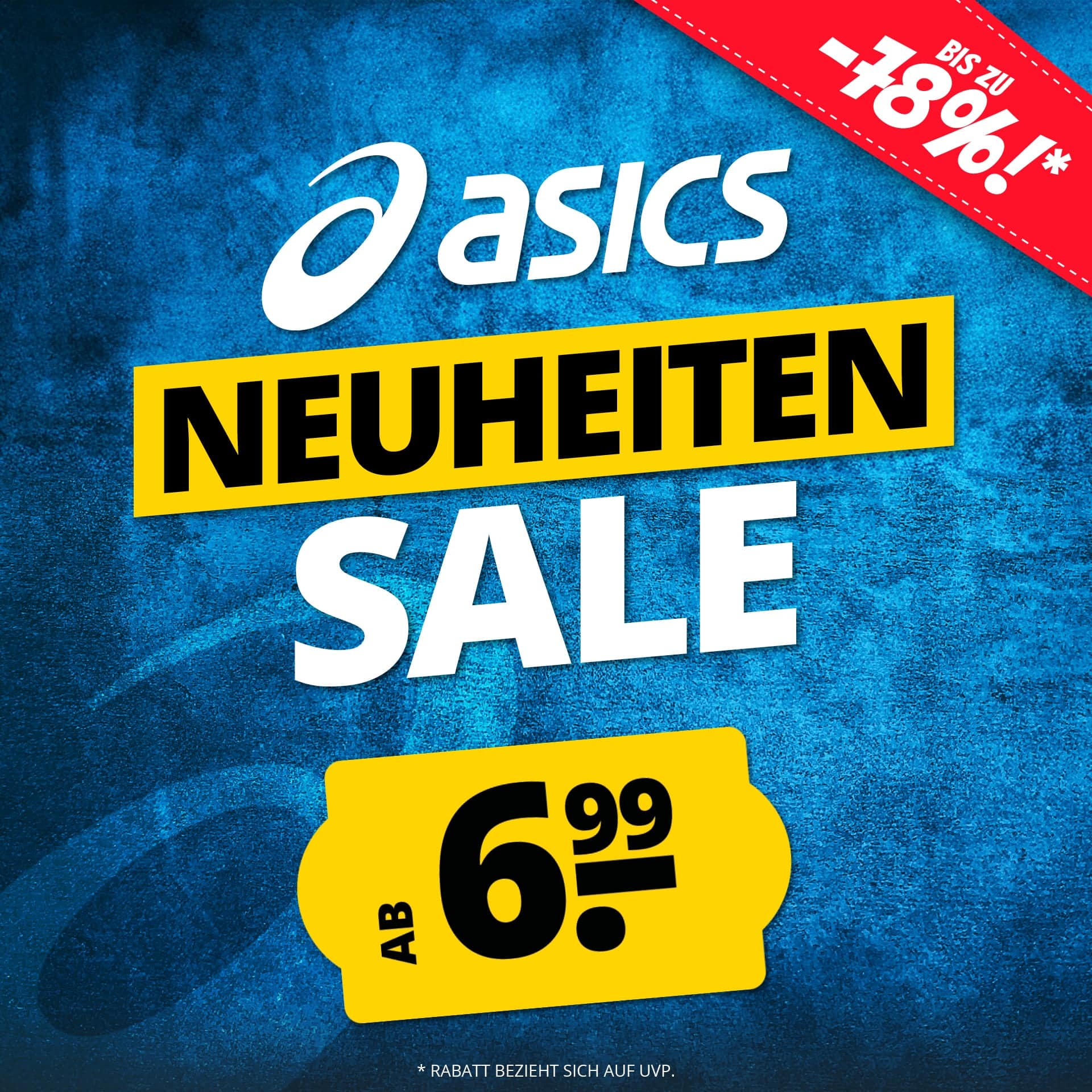 SportSpar: Bis zu 78% Rabatt im Asics Neuheiten Sale 🤩 Laufschuhe, Laufklamotten, Jacken, Sneaker, Tennisklamotten uvm.