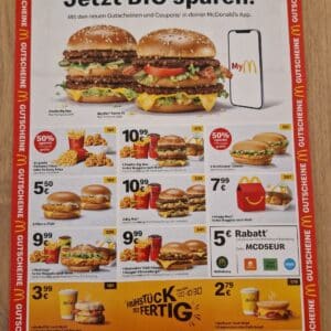 Aktuelle McDonald's Gutscheine - gültig bis 14.07.2024