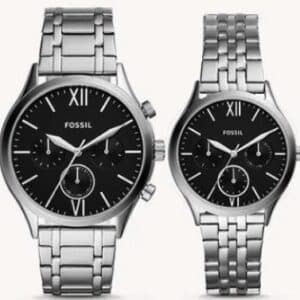 Fossil BQ2469 Uhren-Set (44mm + 34mm) für 69,50€ (statt 154€)