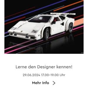 29.6. LEGO Store München Zentrum: Lerne den Designer kennen!