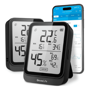 2x GoveeLife Digitales Thermometer-Hygrometer