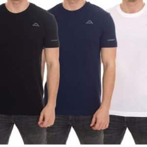 5er Pack Kappa Herren Baumwoll-Shirt für 25,99€