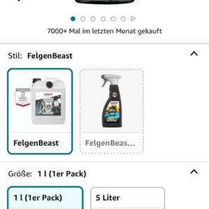 Sonax FelgenBeast 1L im Angebot