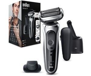 Braun Series 7 71-S7200cc silber für 179,08 € (statt 216 €)