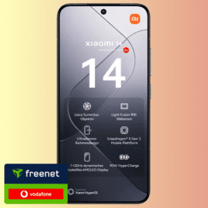 Eff. gratis 🔥 Xiaomi 14 (512GB) für 29€ + 50€ Wechselbonus + 20GB LTE Vodafone Allnet für 29,99€/Monat