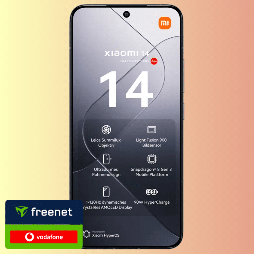 Thumbnail Eff. gratis 🔥 Xiaomi 14 (512GB) für 29€ + 50€ Wechselbonus + 20GB LTE Vodafone Allnet für 29,99€/Monat