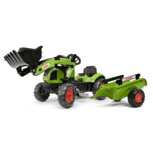 🚜 Falk Baggerlader »Claas Arion 41«, mit Schaufel und Anhänger