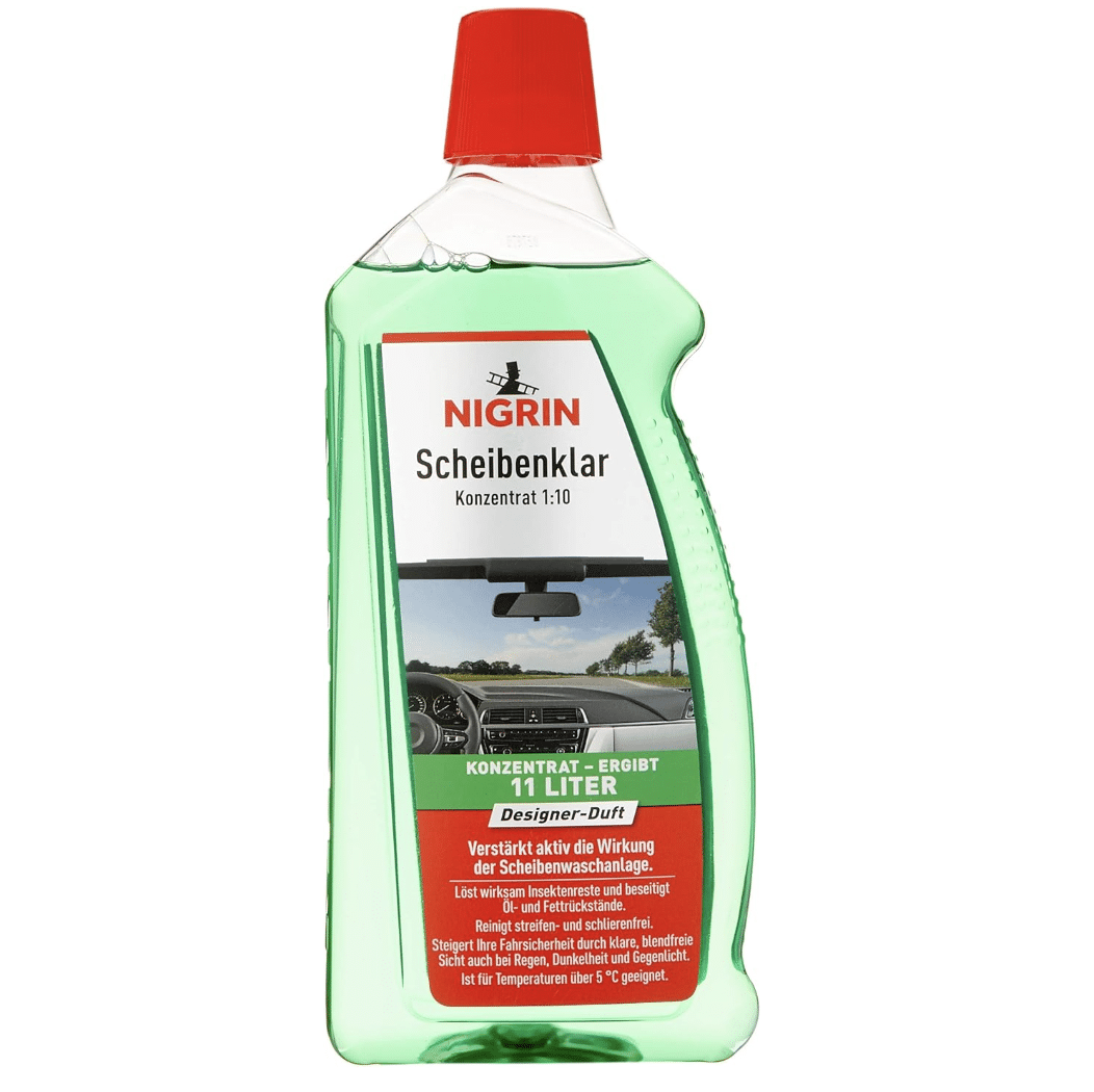 🚗 NIGRIN Scheibenklar Konzentrat 1:10 1000ml für 3,99€!