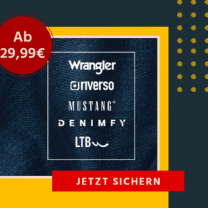 👖 EM Warm-up bei Jeans Direct: Markenjeans im Angebot