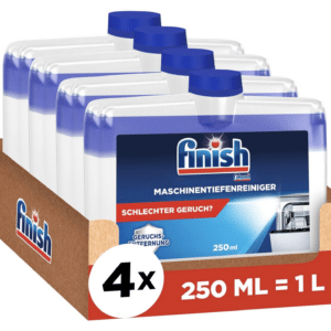 Finish Maschinentiefenreiniger - Sparpack mit 4 x 250 ml Maschinenpfleger