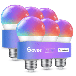 20% Rabatt💡 Govee Smarte Glühbirnen E27 - 6er Set