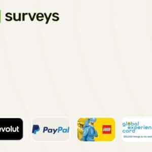 Beende 5 Umfragen bei 5 surveys und verdiene 5 €.