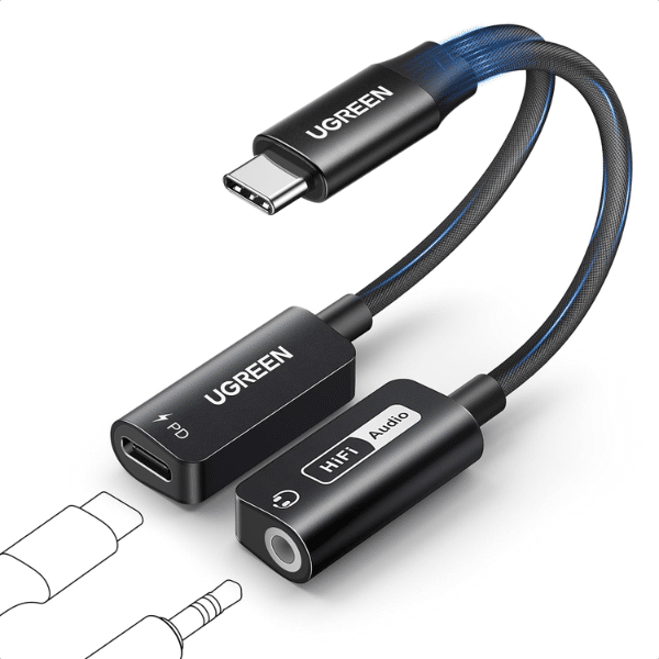 UGREEN Magnetischer USB-C auf Klinke-Adapter mit 60W Schnellladung zum Schnäppchenpreis! 🚀