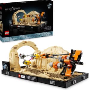 LEGO Star Wars Podrennen in Mos Espa – Diorama